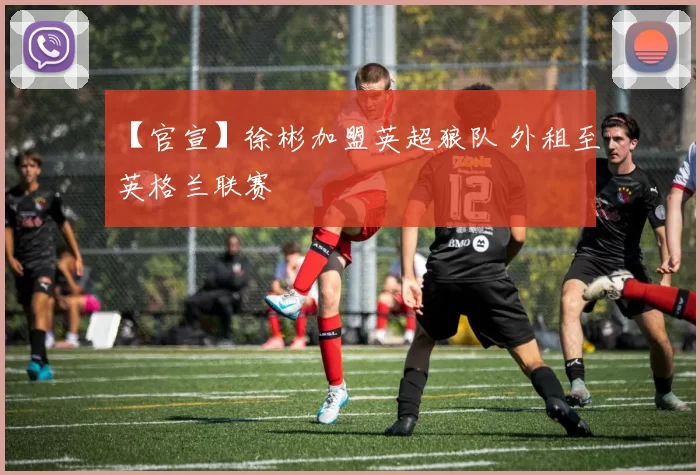 【官宣】徐彬加盟英超狼队 外租至英格兰联赛